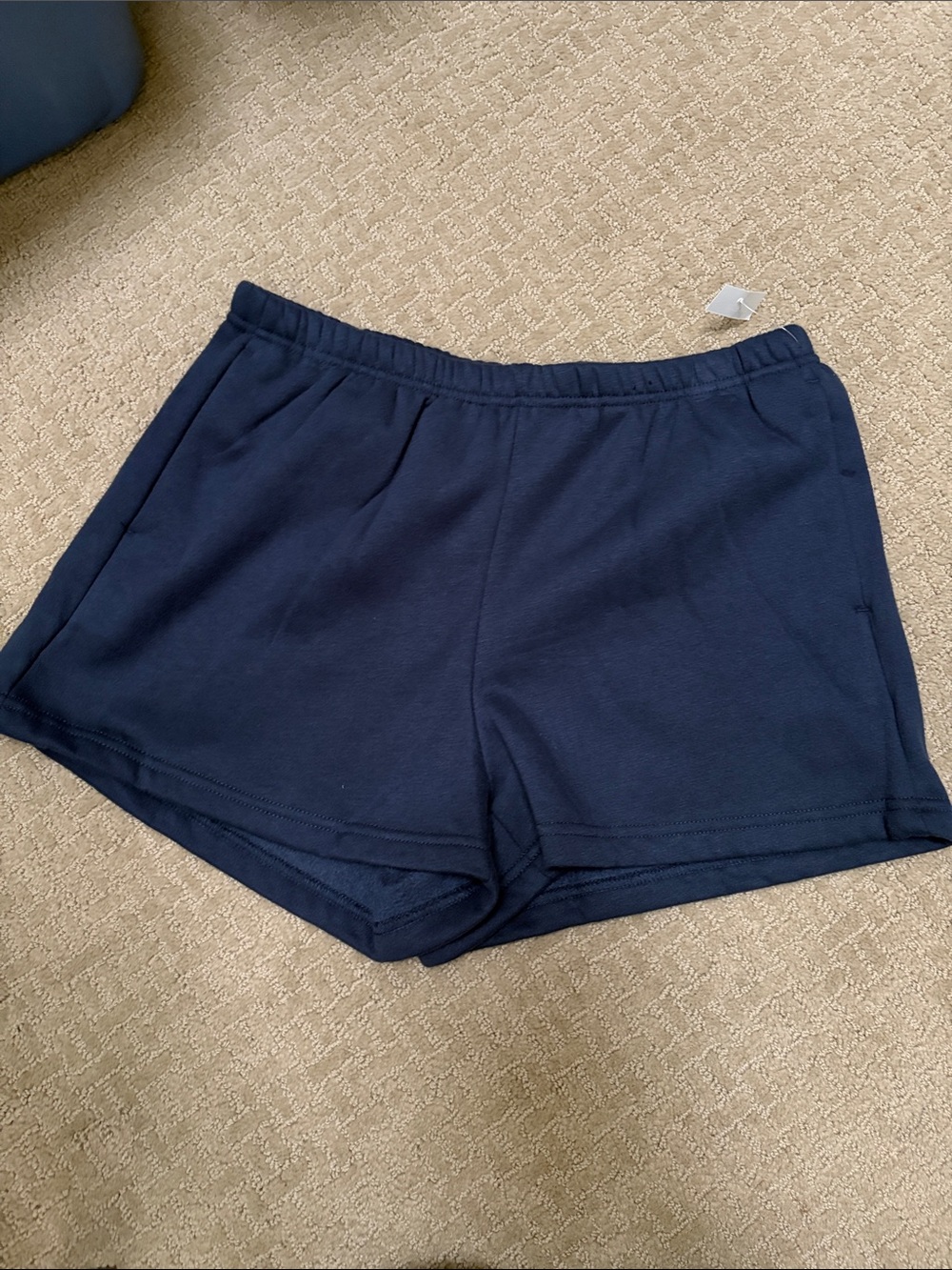 Women's harmony balance pants Navy Athletic Pull-On Shorts medium m NWT NEW